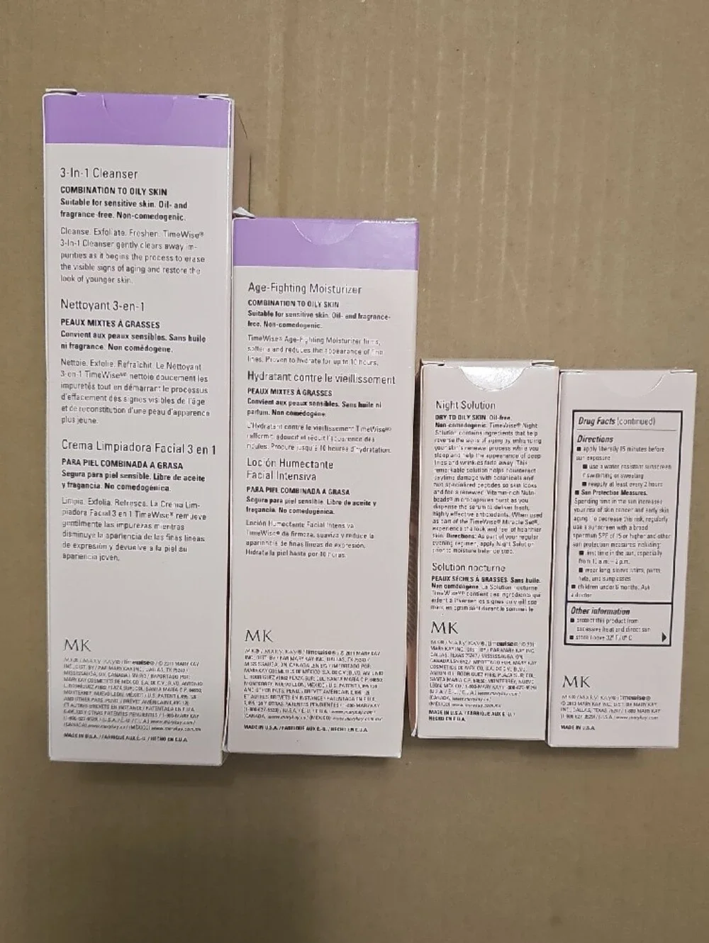 Mary Kay TimeWise Set - Pink and White Packaging